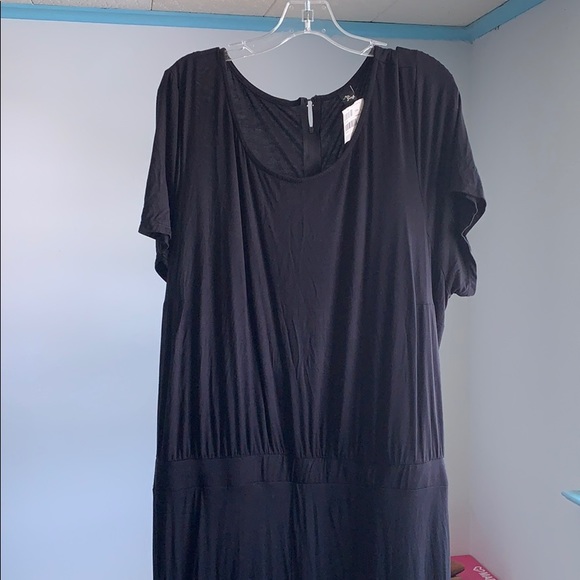 Knit Black Romper - Picture 2 of 3